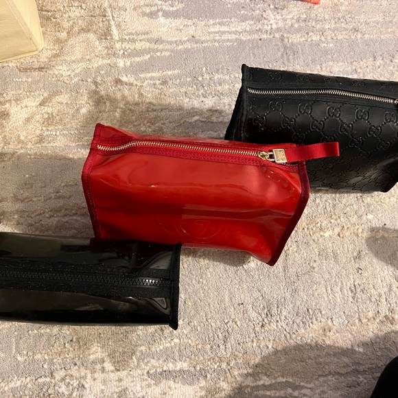 Auth Gucci Guccissima Large GG Monogram Logo Clutch Bag w/macy’s receipt - Picture 4 of 6